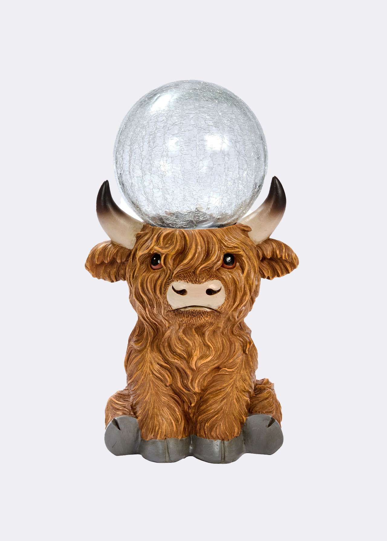 Highland Cow Solar Light Decoration