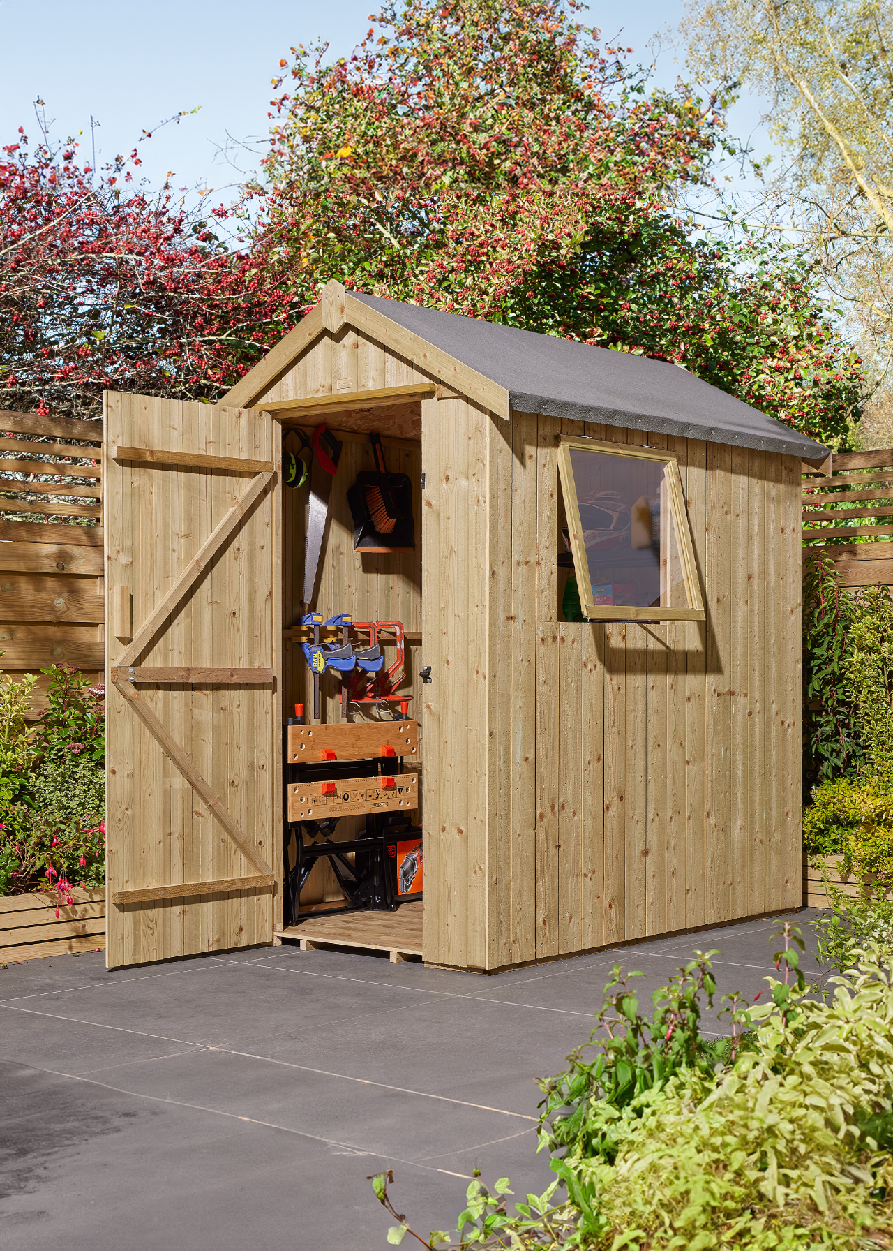 Premium Heritage 6x4 Pressure Treated Shed