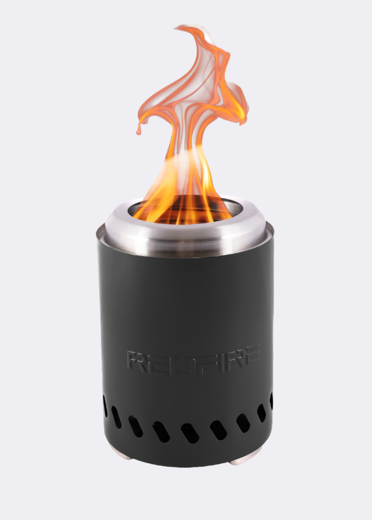 RedFire Volcano Pellet Tabletop Fire Pit Small Black