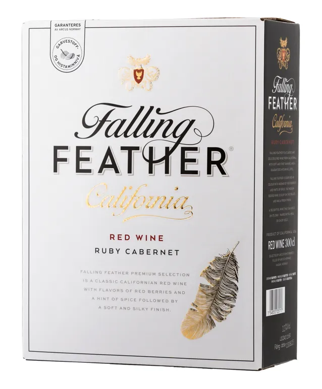 FALLING FEATHER RUBY CABERNET  12%  3L