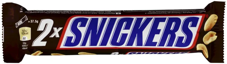 SNICKERS 2 PACK         75G