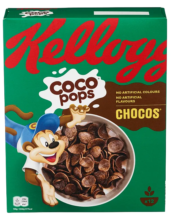 KELLOGG'S COCO POPS CHOCOS 375G