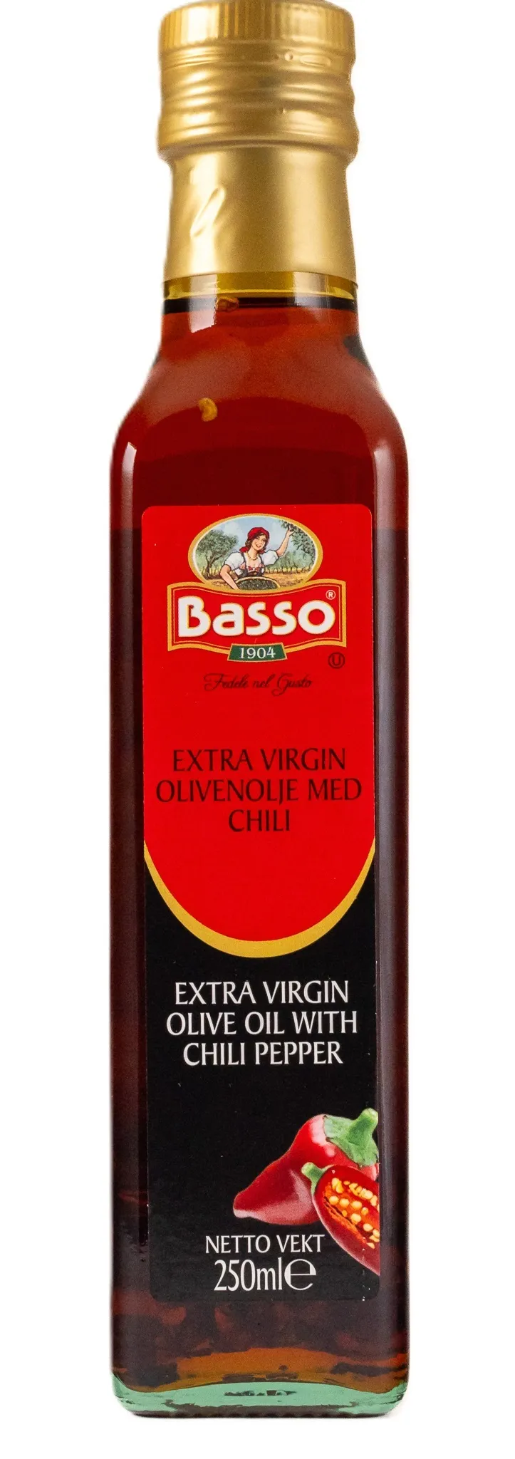 OLIVENOLJE EX.VIRG M CHILI 250ML BASSO