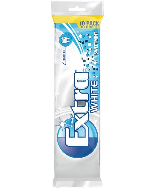 EXTRA WHITE SWEETMINT 10PACK  T 140G