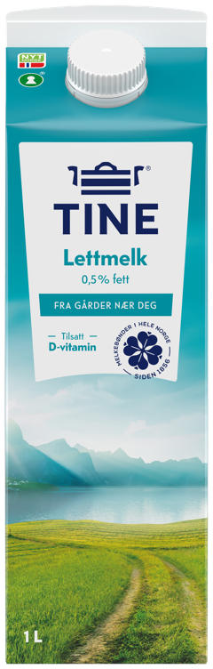 TINE LETTMELK 0,5% 1L