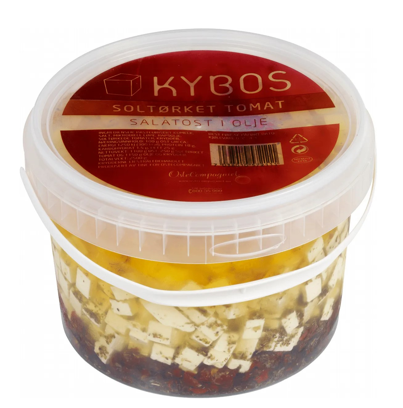 CHEESE FETA IN BRINE TO.2,5KG
