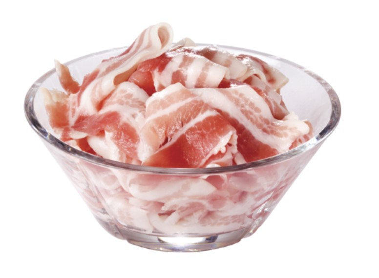 BACON SLICED            KG