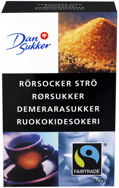 DEMERARA SUGAR FAIRTRADE  500G