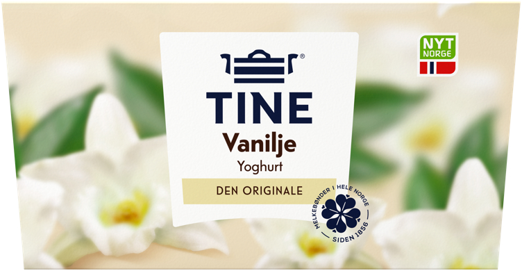 YOGHURT VANILJE 4X150G TINE