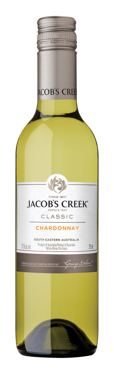 JACOBS CREEK CHARDONNAY 13% 37,5CL
