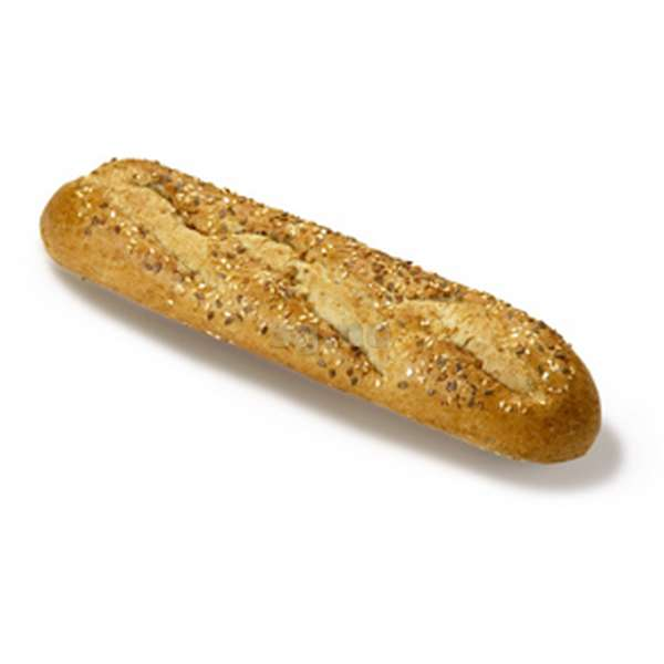 SOFT BAGUETTE GROV 27CM M/KORN
