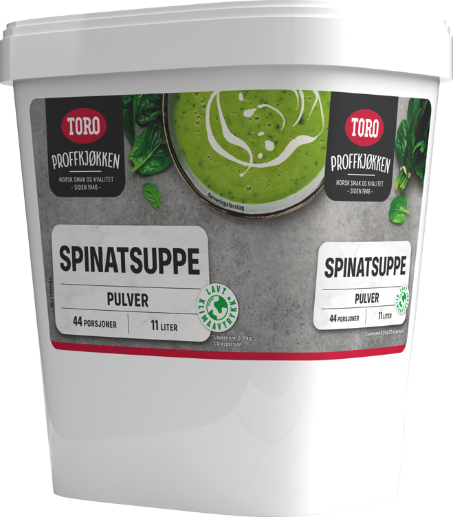 SPINATSUPPE PULVER TORO