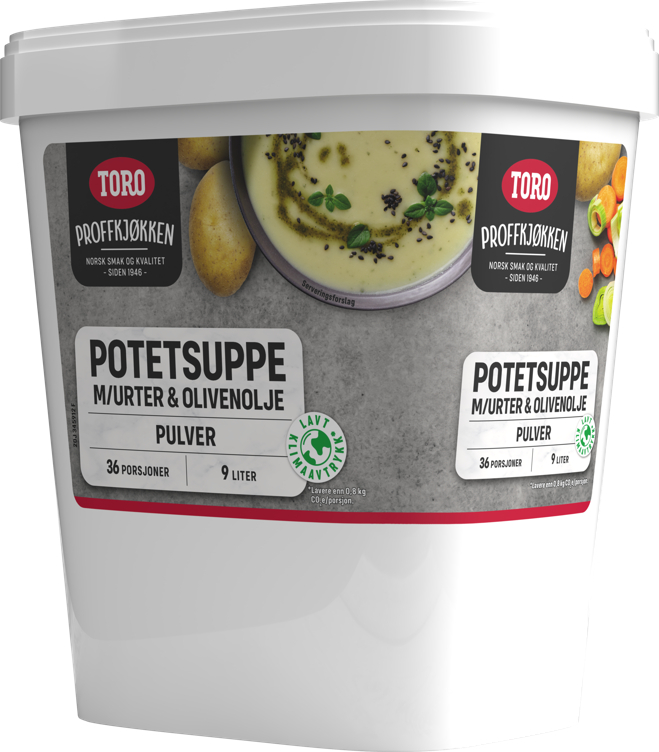 POTATO SOUP W/HE/OL.9L  0,9KG