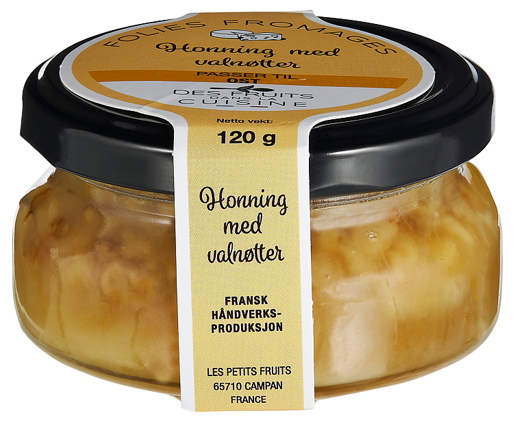 HONNING MED VALNØTT TIL OST 120G LESGARDS