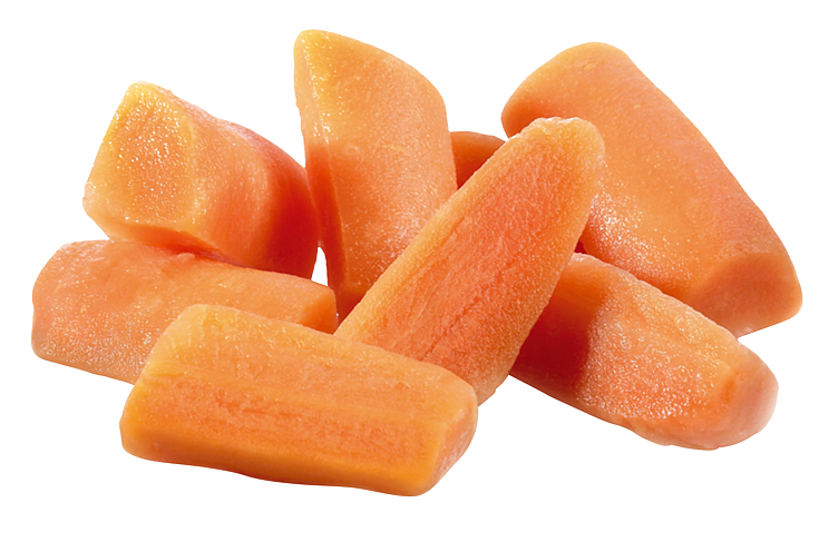 CARROT QUARTERED        4X2,5KG