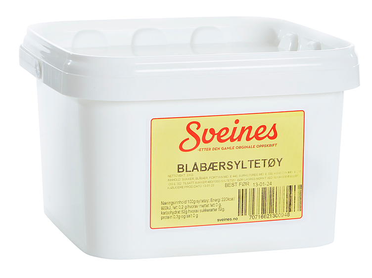 BLUEBERRY JAM           3KG