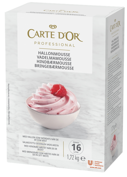 RASPBERRY MOUSSE 14L        1,72KG