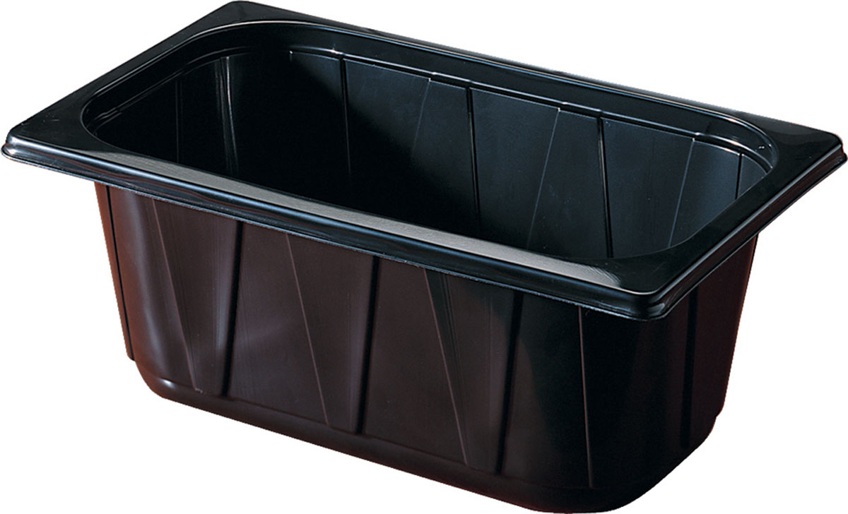 1/4GN SORT 2,6L 265X162X100 DUNIFORM