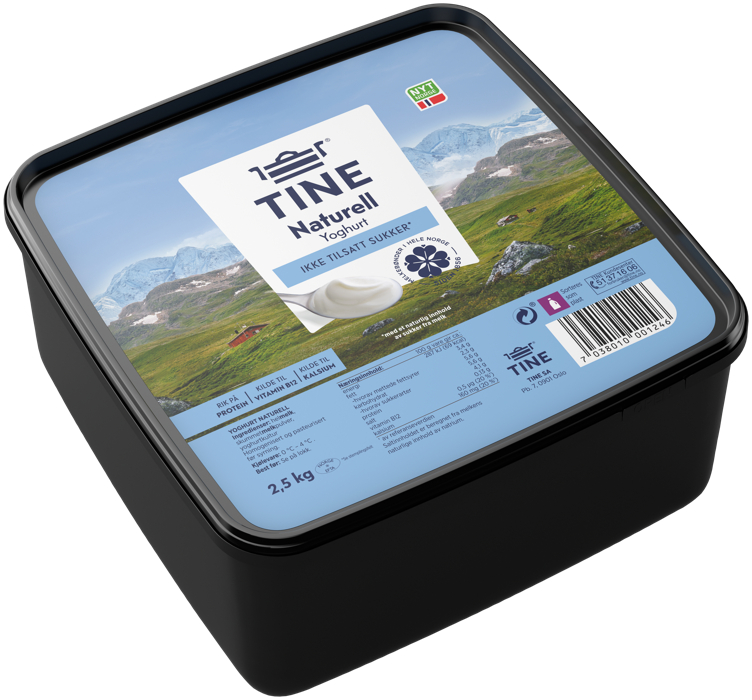 YOGHURT NATURELL 2,5KG TINE