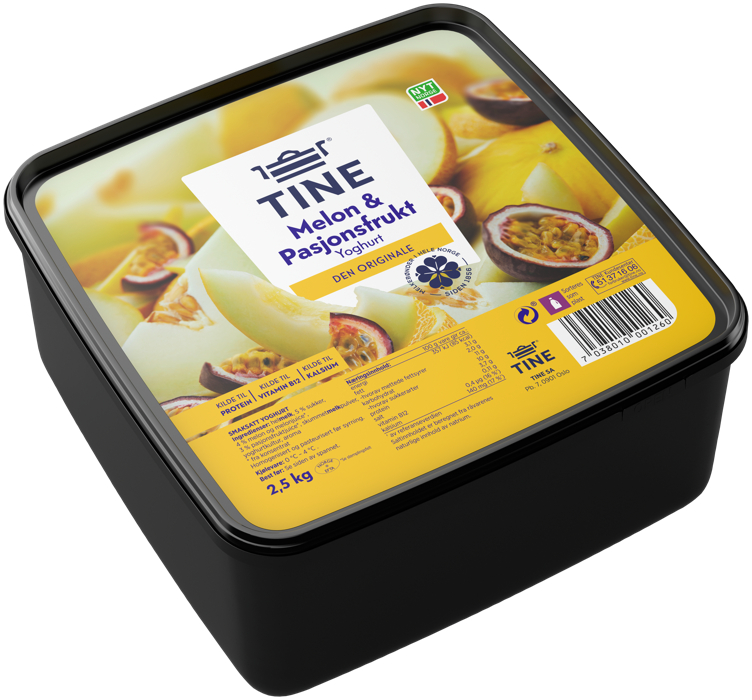 YOGHURT MELON/PASJON 2.5KG TINE