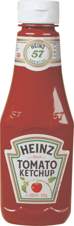 TOMATKETCHUP RED BOTTLE 10X342G HEINZ