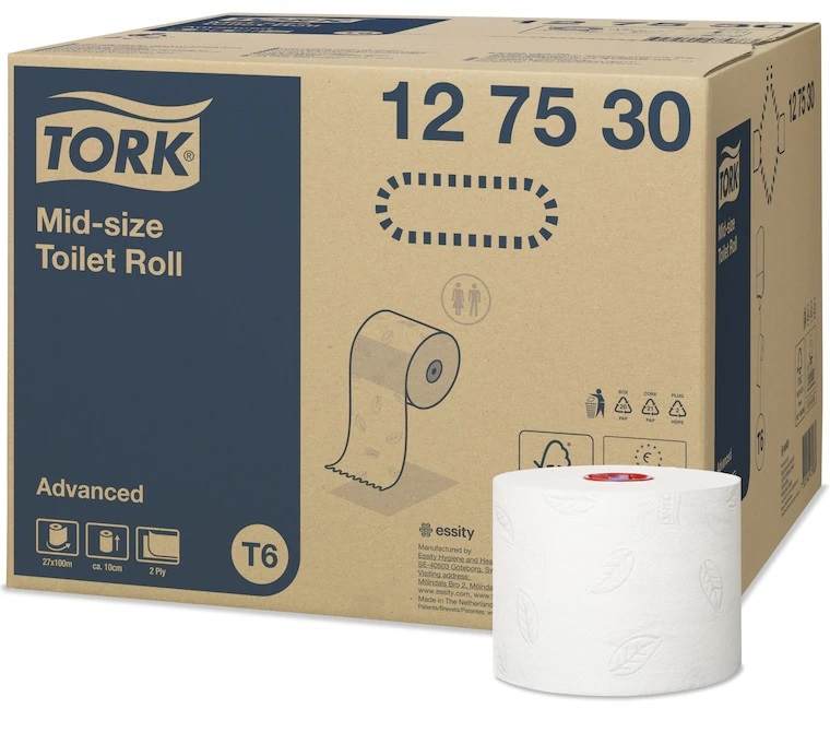 TOILET PAPER TORK ADV.COMPL.2PLY 100M 27ROLLS