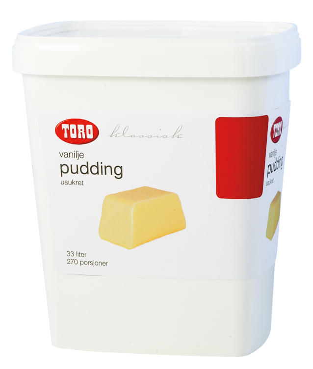 VANILLA PUDDING NO SUGAR          0,9KG
