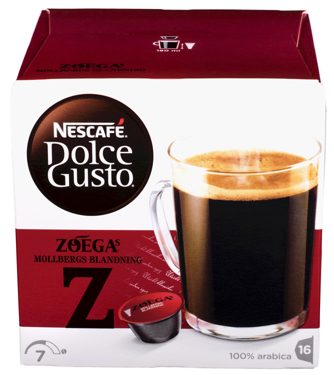 DOLCE GUSTO ZOEGAS MOLLBERGS 160G