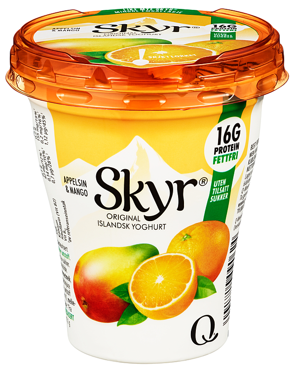 SKYR® APPELSIN & MANGO BEG 160G