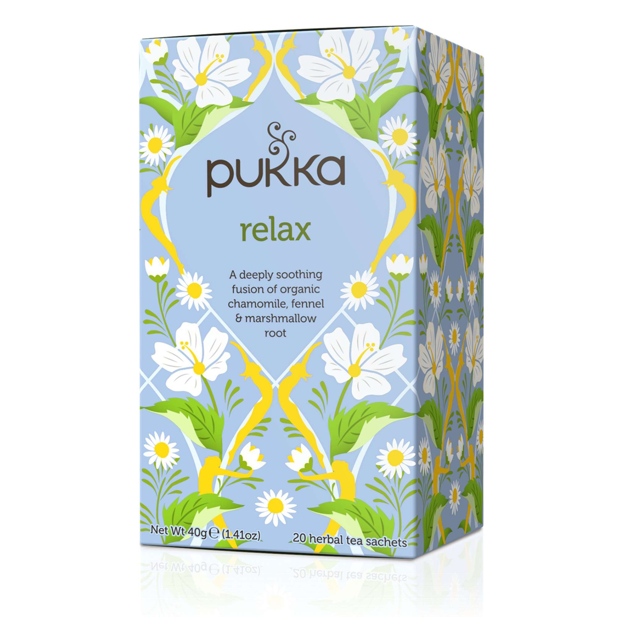 RELAX, PUKKA HERB URTETE  ØKOL.   20STK