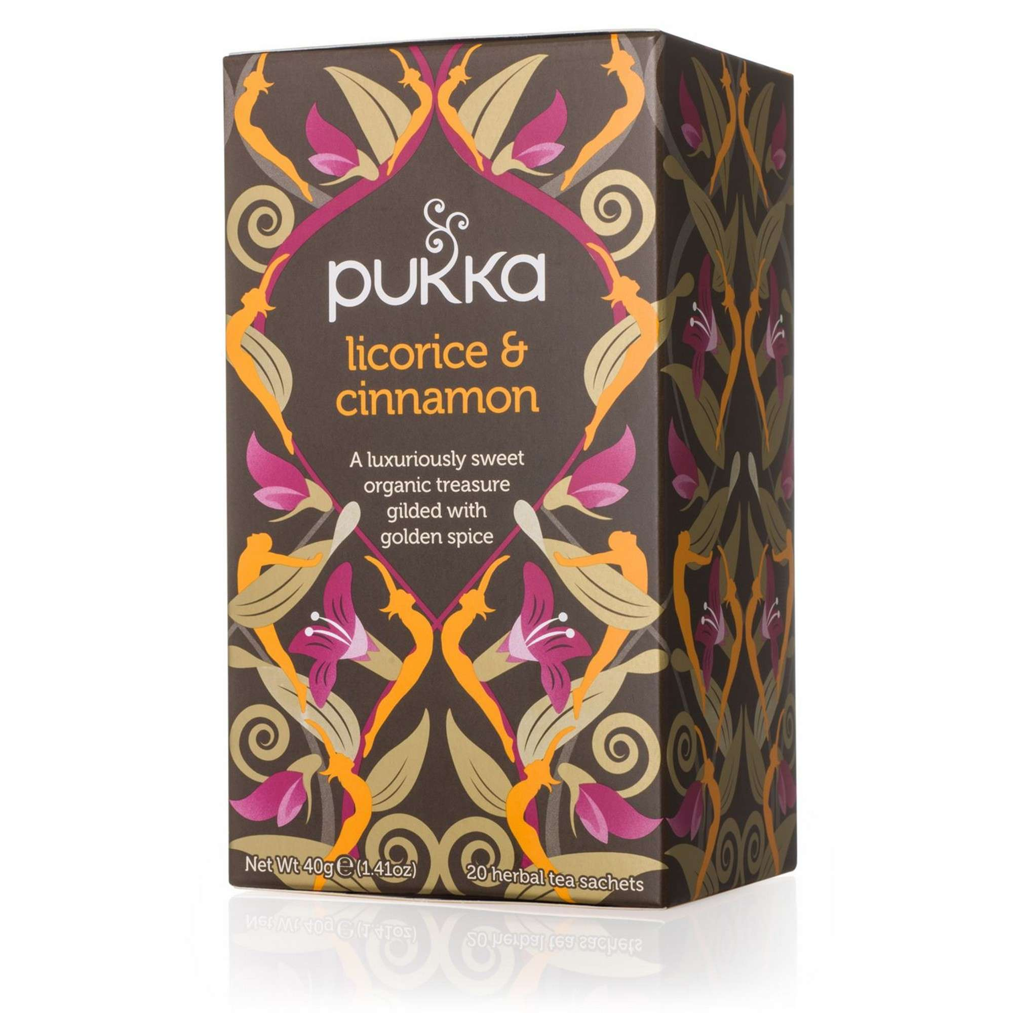 LICORICE & CINN, PUKKA HERB URTETE  ØKOL.   20STK