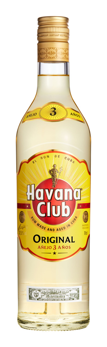 HAVANA CLUB 3 ANOS  37,5%  70CL