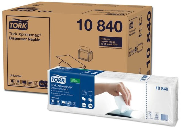 TISSUES UNIVERSAL INTERFOLD N4 WHITE  1125SHEETS