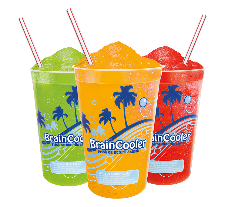 BRAINCOOLER SLUSH PEACH 1L