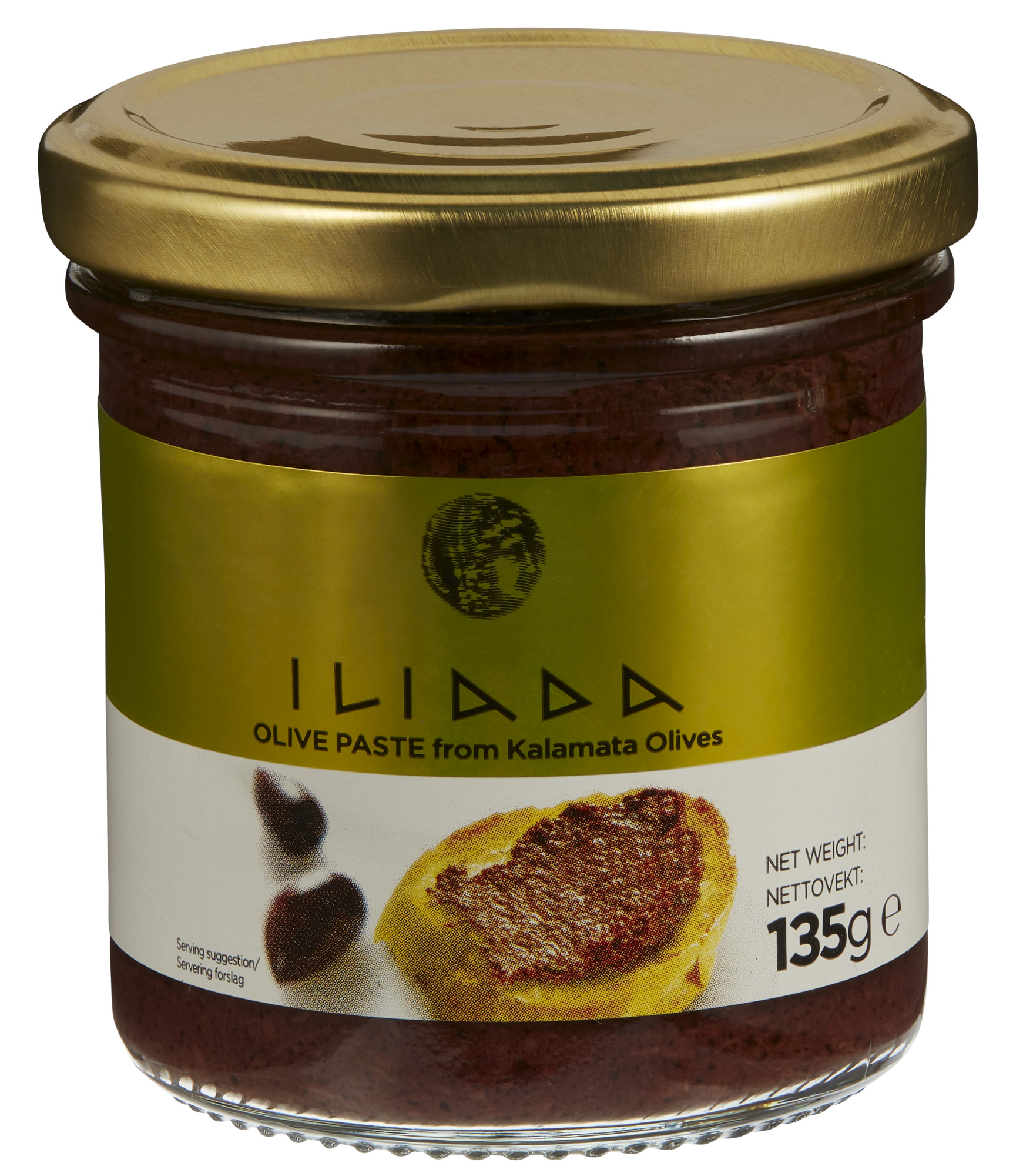 TAPENADE KALAMATAOLIVEN 135G ILIADA