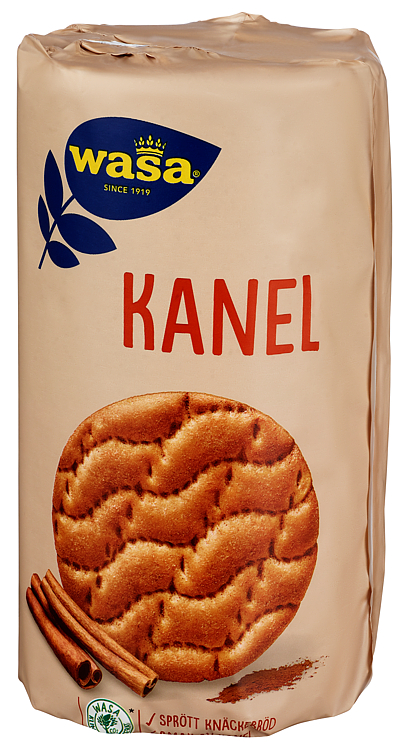 WASA KNEKKEBRØD RUNDA KANEL 330G