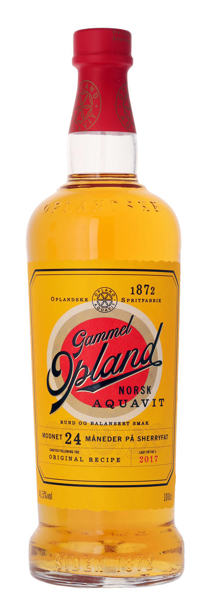 GAMMEL OPLAND AKEVITT 41,5% 1L