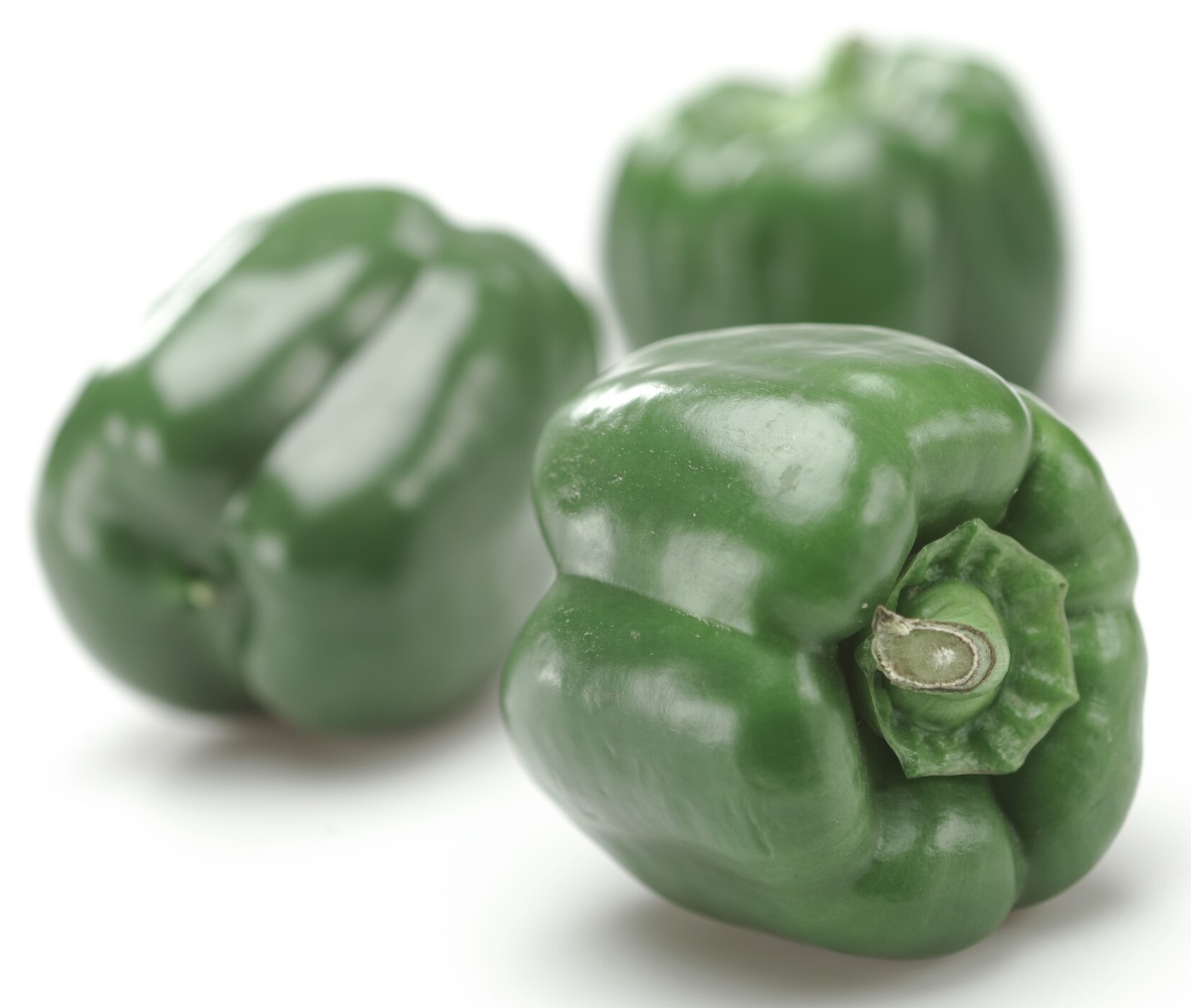 BELL PEPPER GREEN IN PLASTIC   KG