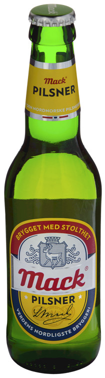 MACK PILSNERØL FL  4,5% 24X33CL
