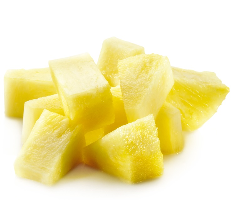 ANANAS BITER U/SKALL 2KG   STK