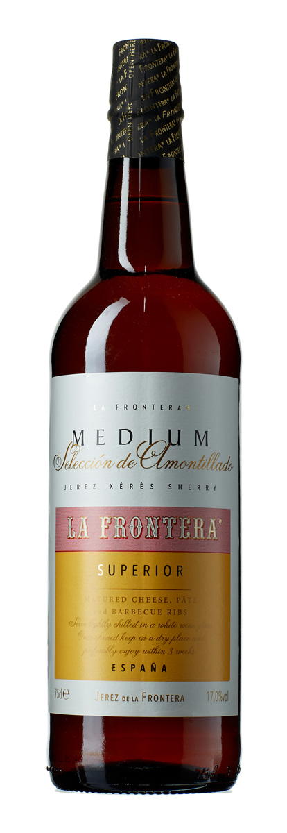 LA FRONTERA AMONTILLADO MEDIUM SUPERIOR 17% 75CL