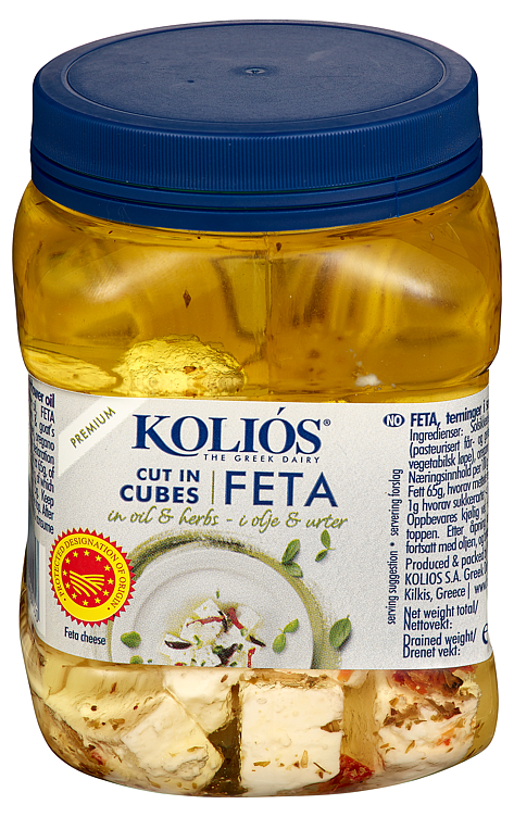 GRESK FETA 300G TERN I OLJE KOLIOS
