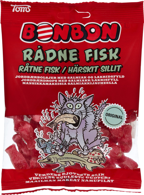 BON BON RÅDNE FISK 125G