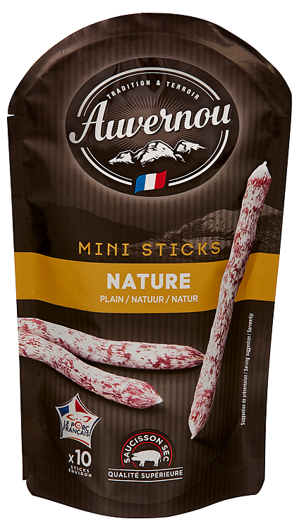 SALAMI STICKS 100G AUVERNOU