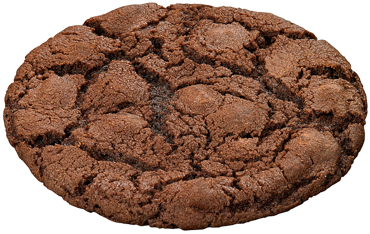 DOUBLE CHOCOLATE COOKIE 85G 36STK AUNT MABELS