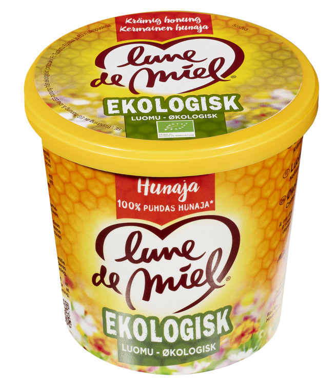 HONNING ØKO 750G LUNE DE MIEL