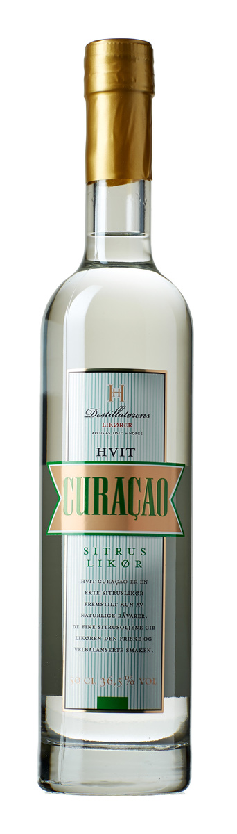 DESTILLATØRENS HVIT CURAÇAO 36,5% 50CL