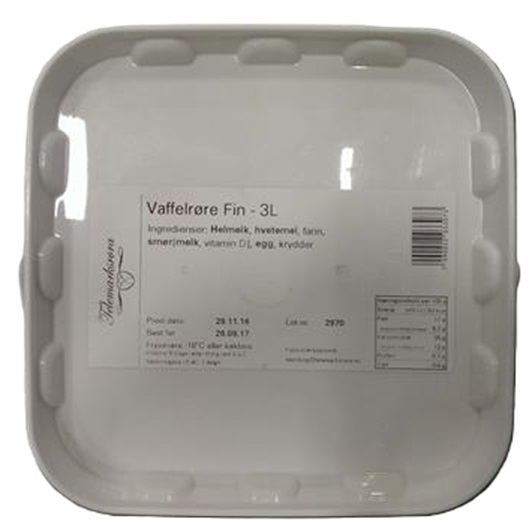 TELEMARKSRØRA VAFFEL FIN 3L