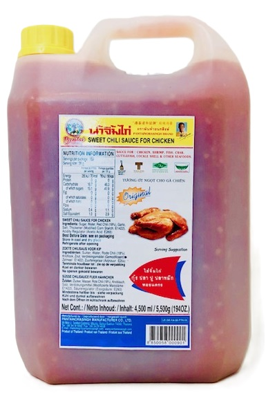 CHILISAUS SØT    KANNE     4,5L