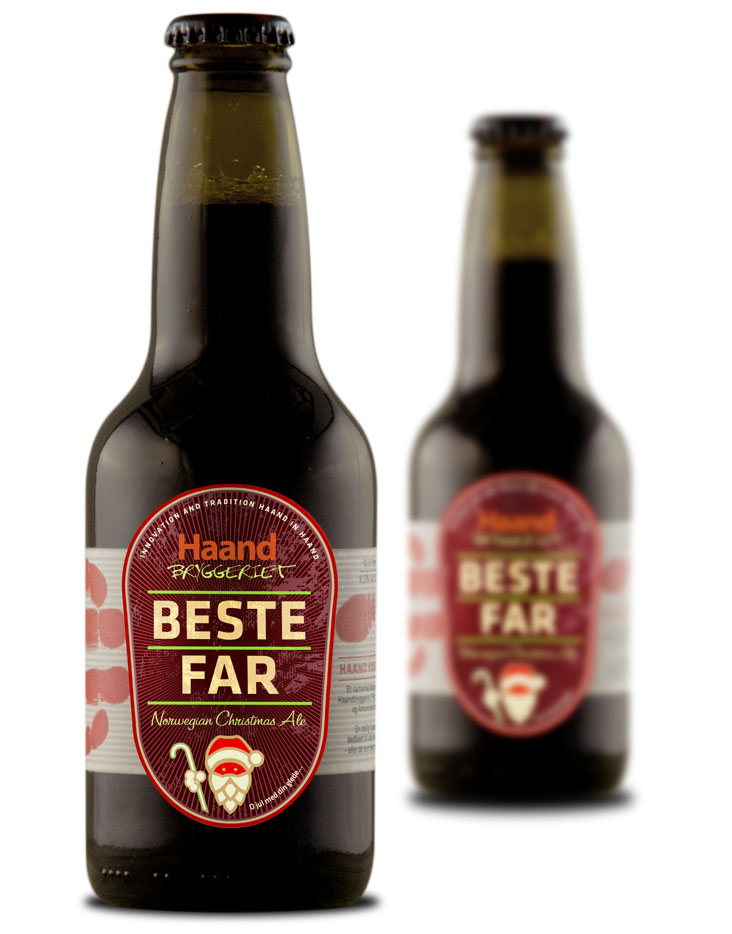 HAANDBRYGGERIET BESTEFAR FL 9% 12X33CL